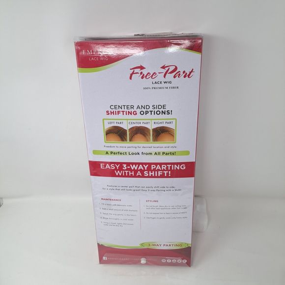 Sensationnel Empress Free Part Lace Front Wig BROOKLYN Color 4 - Picture 6 of 6